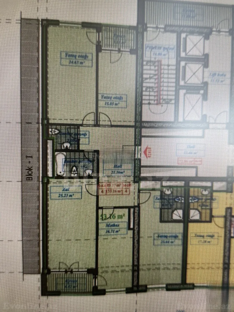Satılır 4 otaqlı Mənzil Yeni tikili 160 m² Xətai r. - şəkil 21