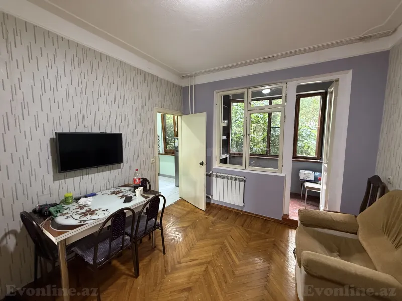 Kirayə verilir 2 otaqlı Mənzil Köhnə tikili 60 m² 1-ci mikrorayon - şəkil 5