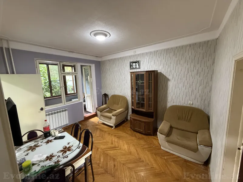 Kirayə verilir 2 otaqlı Mənzil Köhnə tikili 60 m² 1-ci mikrorayon - şəkil 6
