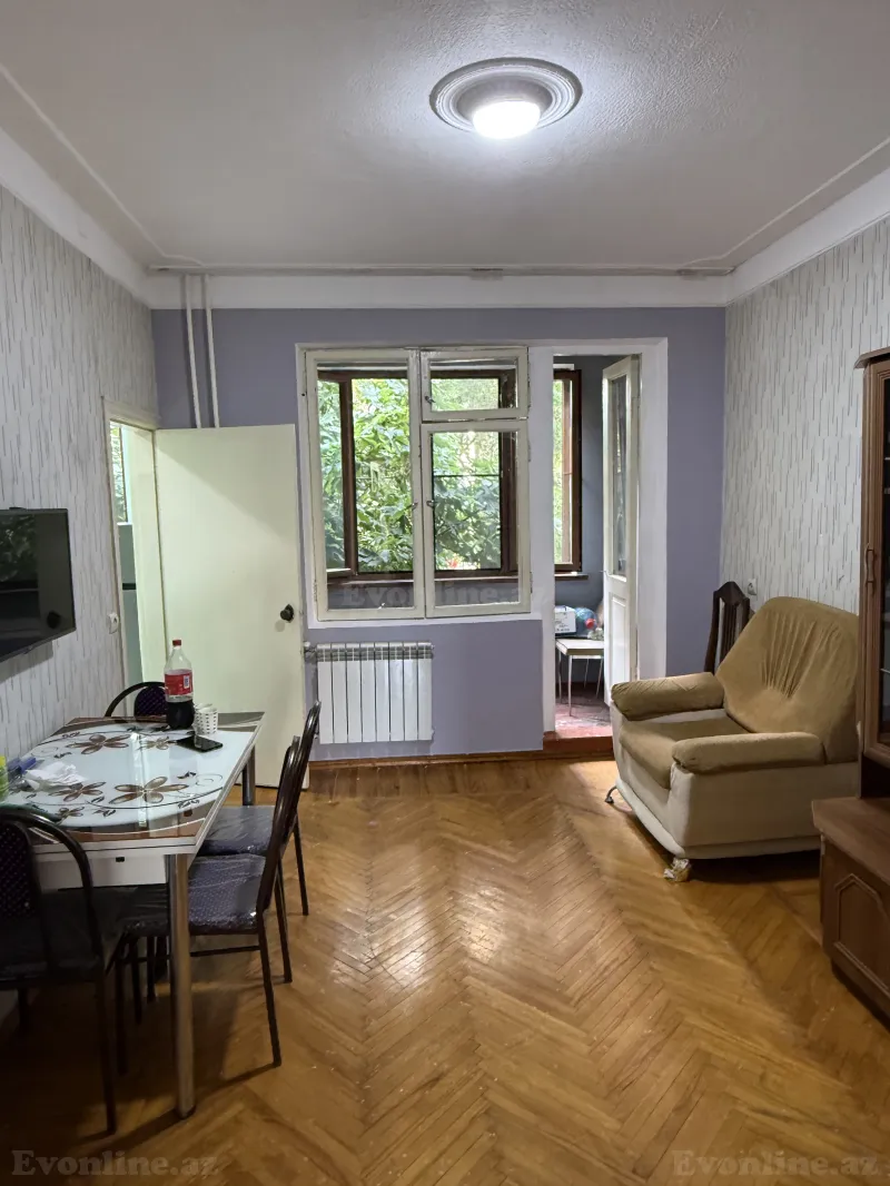 Kirayə verilir 2 otaqlı Mənzil Köhnə tikili 60 m² 1-ci mikrorayon - şəkil 7