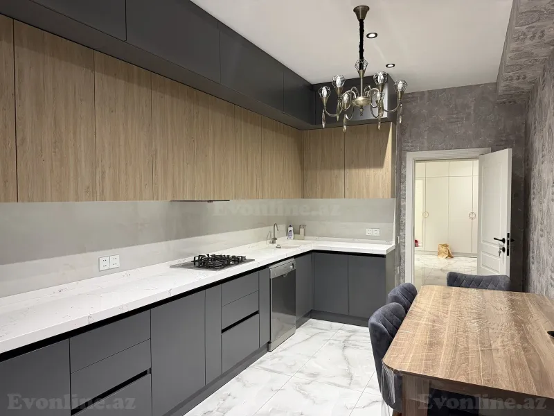 Kirayə verilir 3 otaqlı Mənzil Yeni tikili 130 m² Qara Qarayev m. - şəkil 3