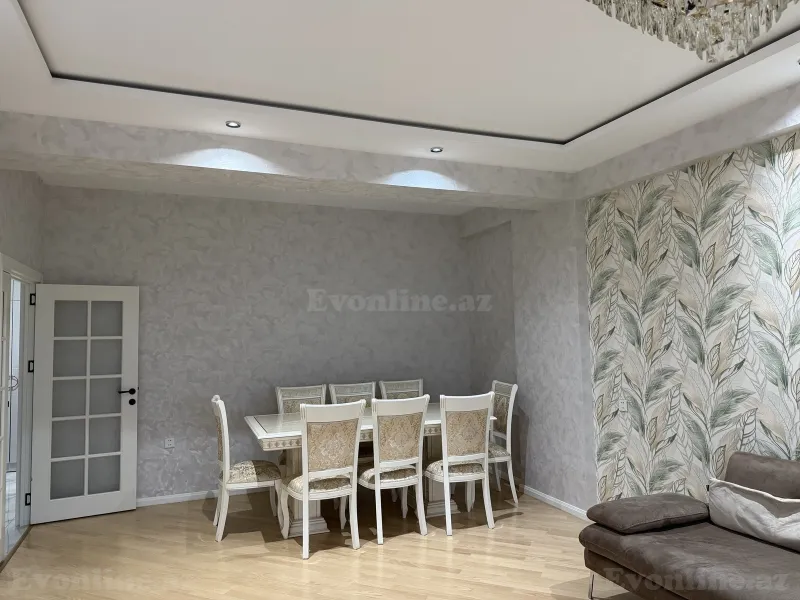 Kirayə verilir 3 otaqlı Mənzil Yeni tikili 130 m² Qara Qarayev m. - şəkil 6