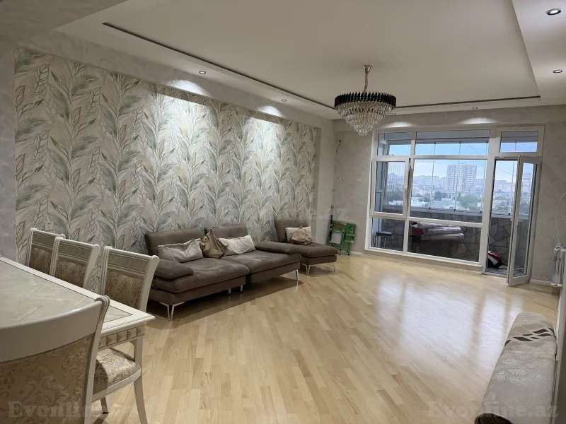 Kirayə verilir 3 otaqlı Mənzil Yeni tikili 130 m² Qara Qarayev m. - şəkil 9