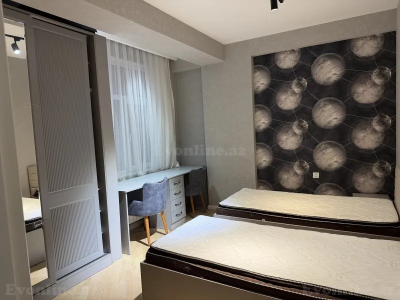 Kirayə verilir 3 otaqlı Mənzil Yeni tikili 130 m² Qara Qarayev m. - şəkil 11