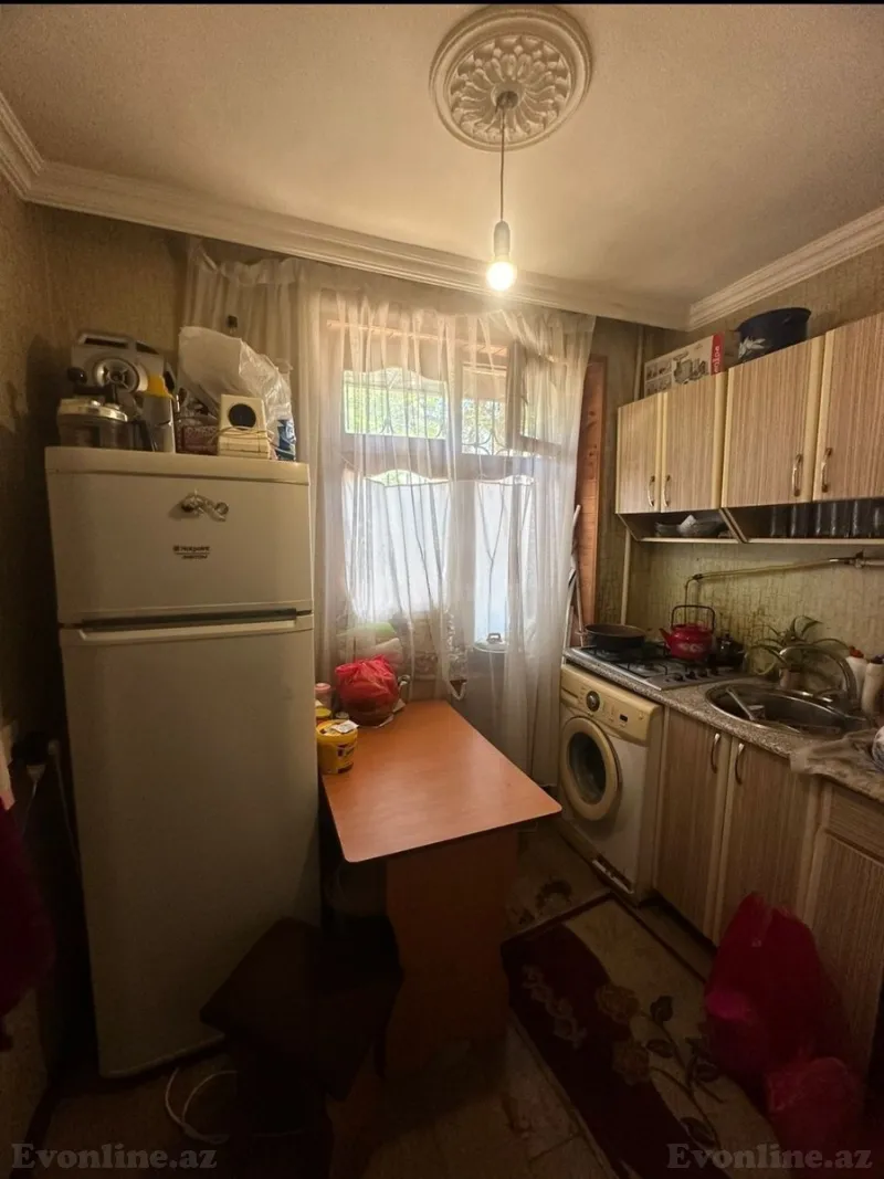 Satılır 1 otaqlı Mənzil Köhnə tikili 35 m² Həzi Aslanov m. - şəkil 4