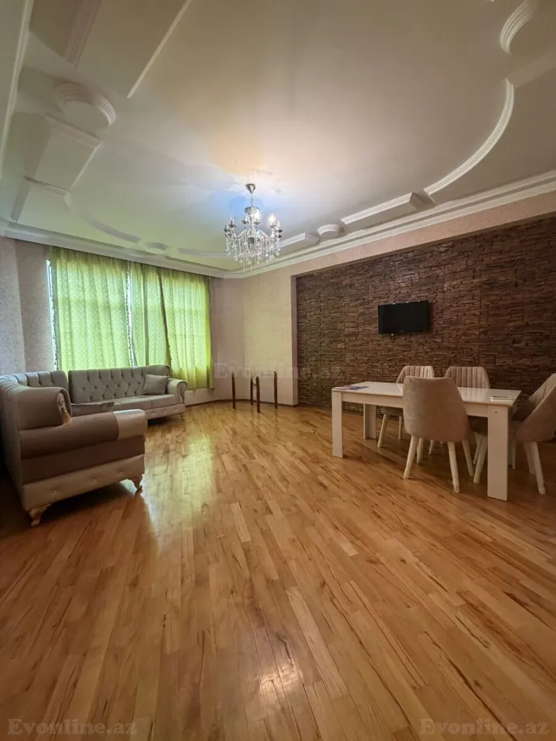 Satılır 2 otaqlı Mənzil Yeni tikili 90 m² Memar Əcəmi m. - şəkil 2