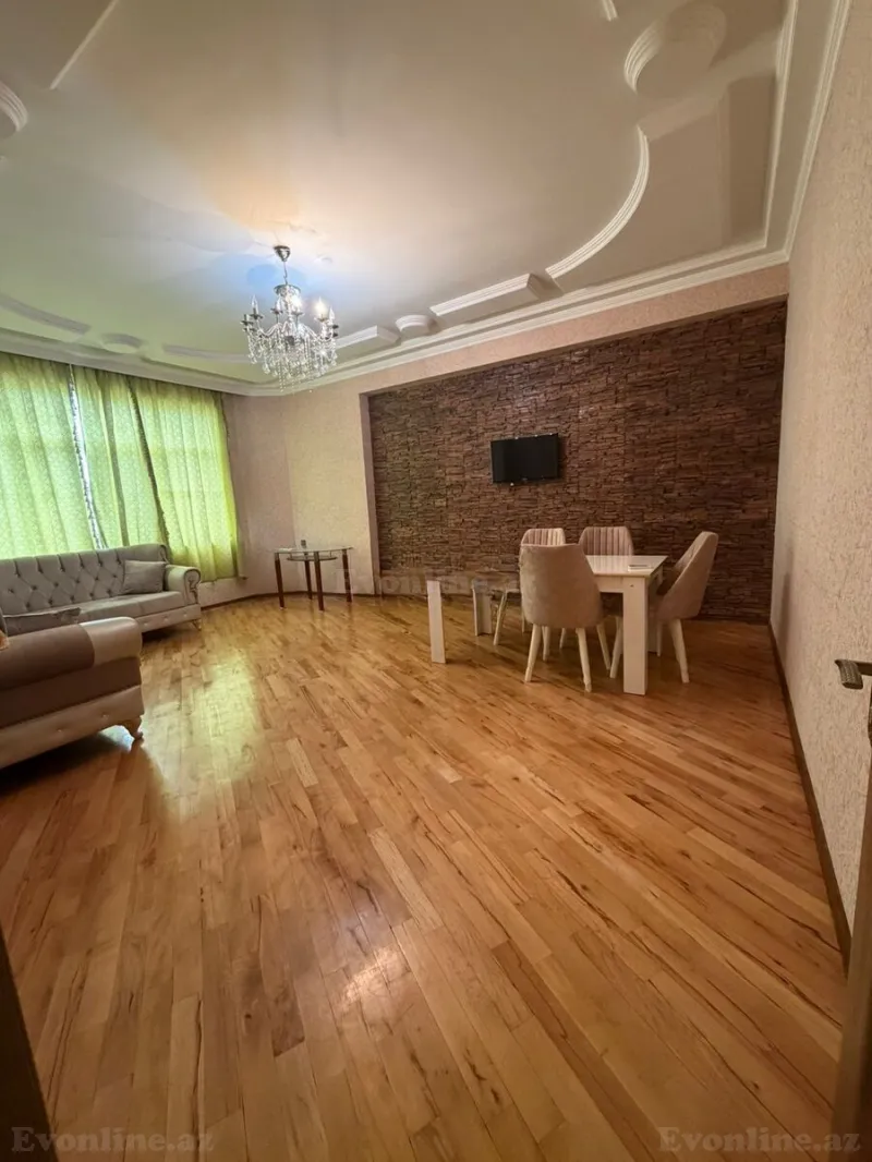 Satılır 2 otaqlı Mənzil Yeni tikili 90 m² Memar Əcəmi m. - şəkil 3