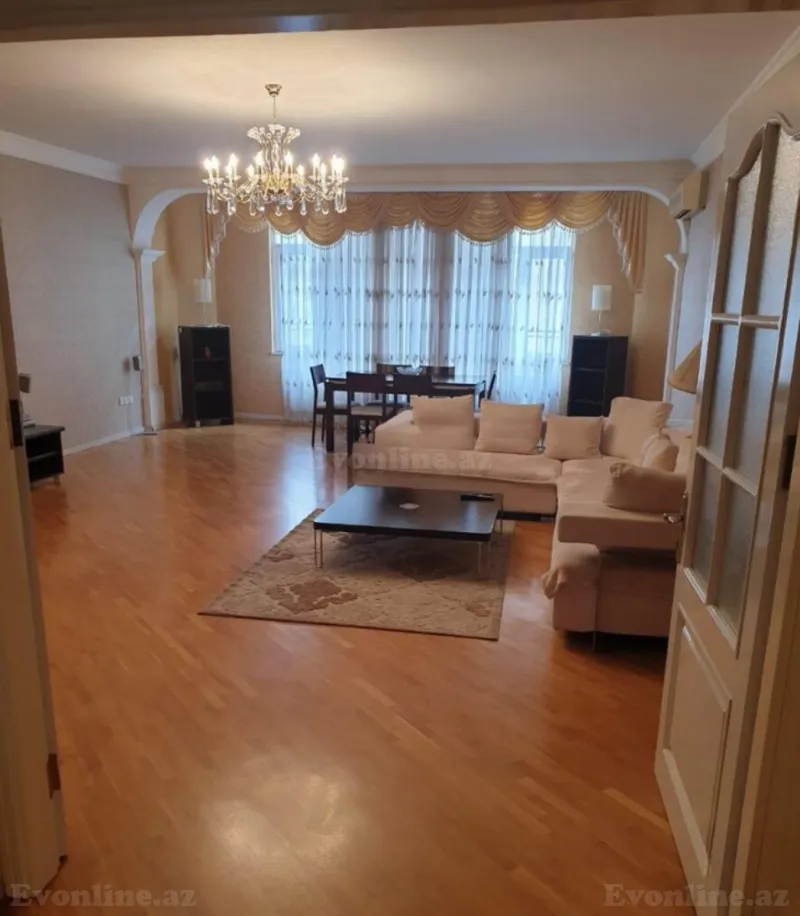 Kirayə verilir 3 otaqlı Mənzil Yeni tikili 140 m² Nizami m. - şəkil 2