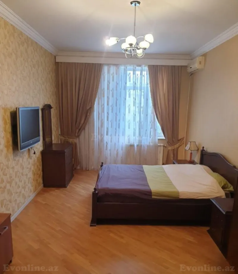 Kirayə verilir 3 otaqlı Mənzil Yeni tikili 140 m² Nizami m. - şəkil 6