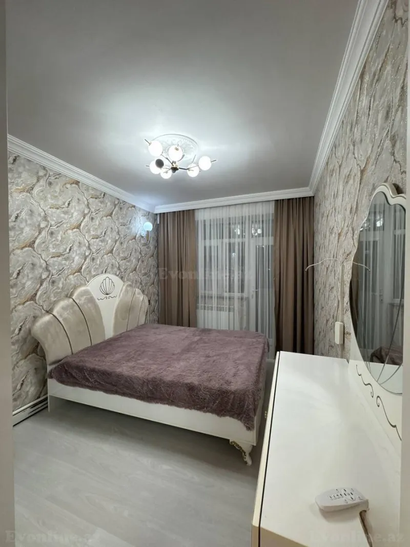 Kirayə verilir 2 otaqlı Mənzil Yeni tikili 60 m² İnşaatçılar m. - şəkil 3