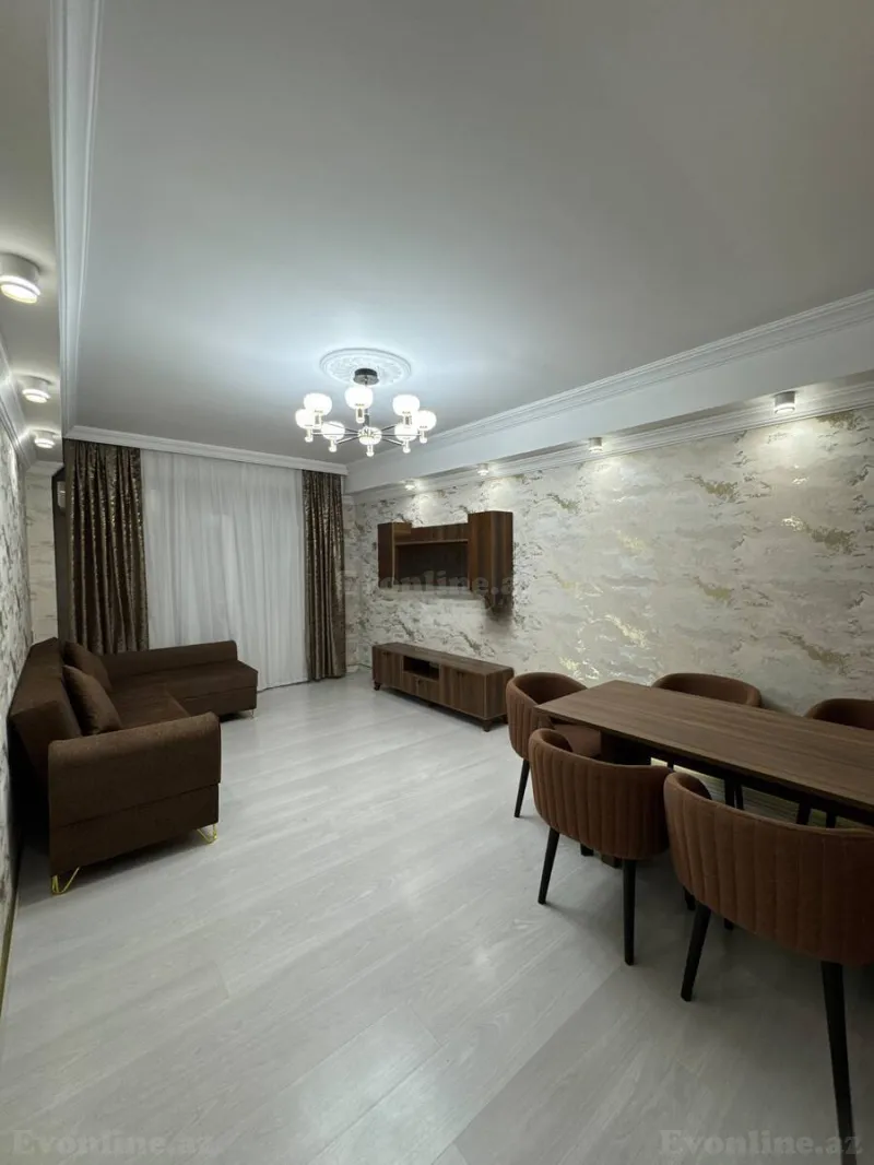 Kirayə verilir 2 otaqlı Mənzil Yeni tikili 60 m² İnşaatçılar m. - şəkil 5