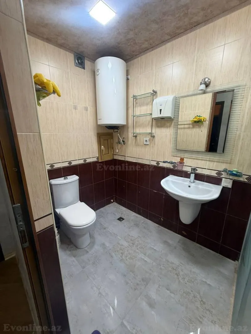 Kirayə verilir 3 otaqlı Mənzil Yeni tikili 104 m² İnşaatçılar m. - şəkil 14