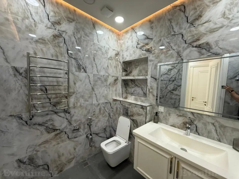 Kirayə verilir 4 otaqlı Mənzil Yeni tikili 150 m² 8 Noyabr m. - şəkil 13