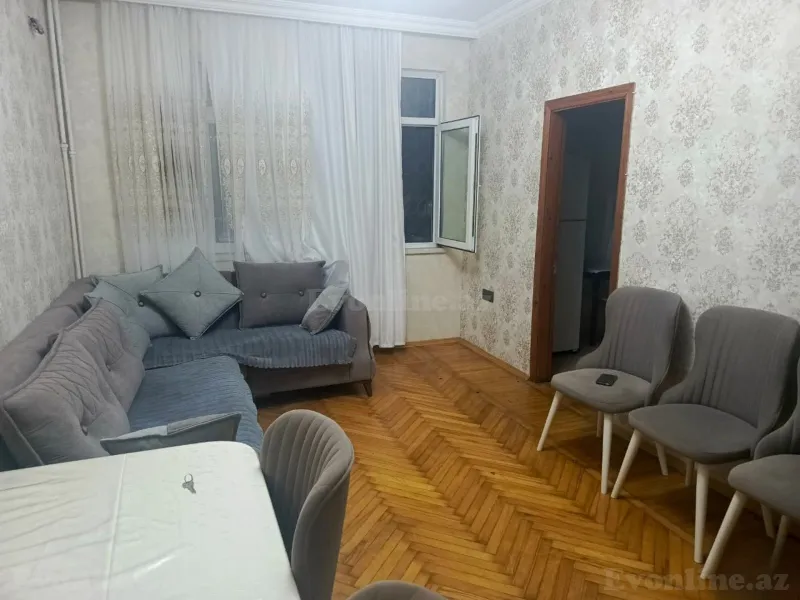 2 otaqlı Mənzil 60 m² Gənclik m. Kirayə verilir