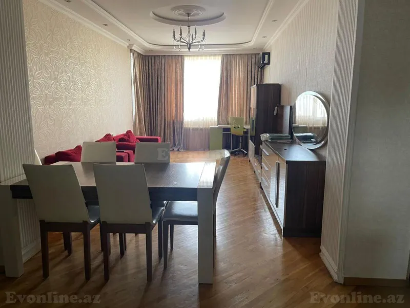Kirayə verilir 3 otaqlı Mənzil Yeni tikili 90 m² Neftçilər m. - şəkil 2