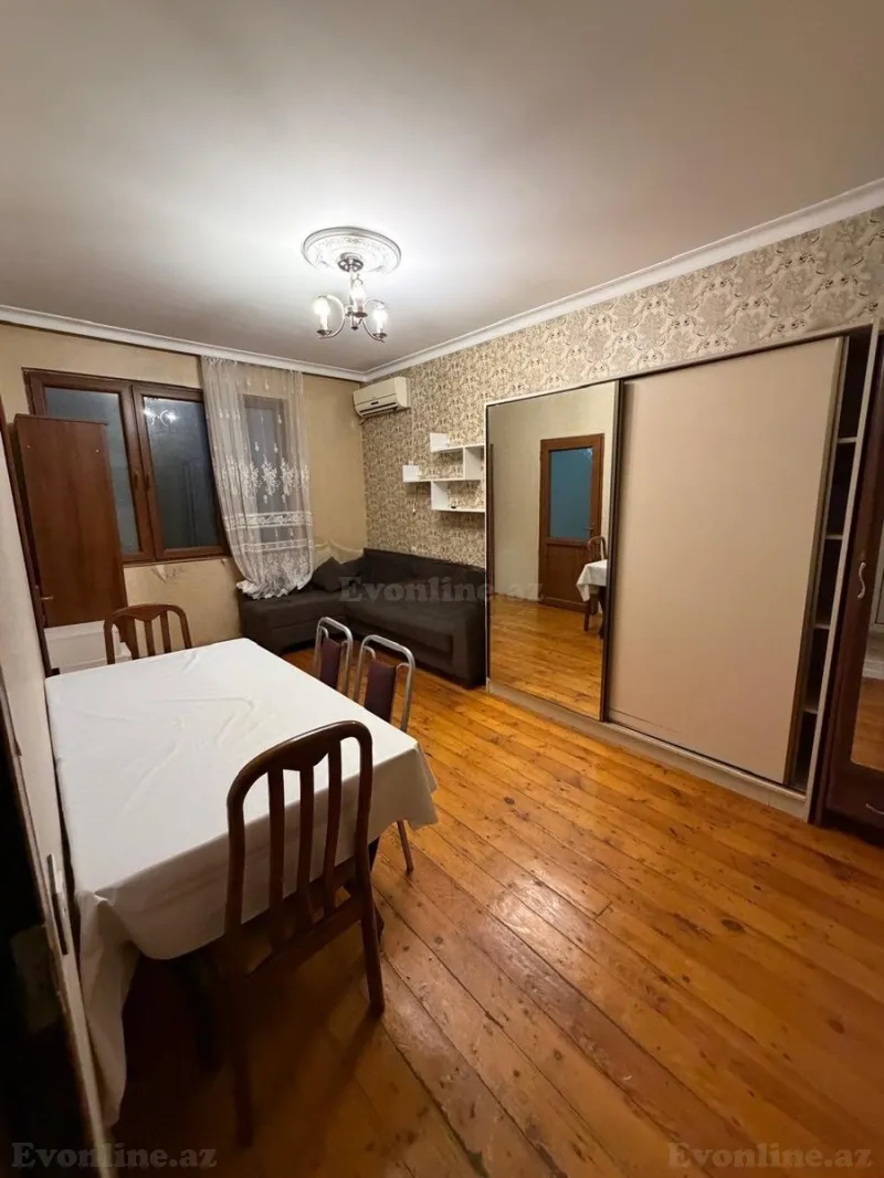 2 otaqlı Mənzil 45 m² Gənclik m. Kirayə verilir