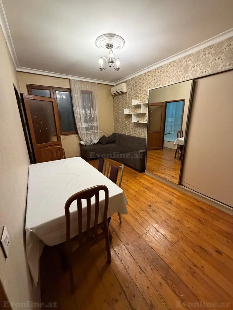 Kirayə verilir 2 otaqlı Mənzil Köhnə tikili 45 m² Gənclik m. - şəkil 6