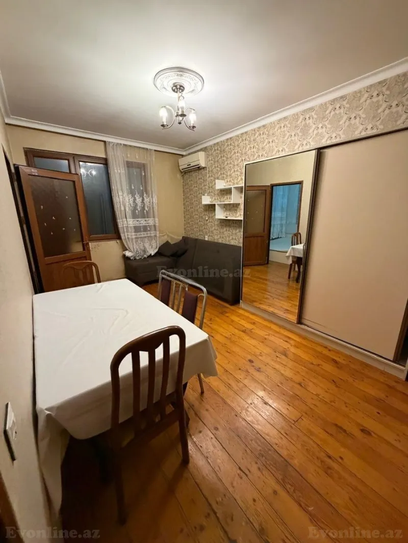 Kirayə verilir 2 otaqlı Mənzil Köhnə tikili 45 m² Gənclik m. - şəkil 9