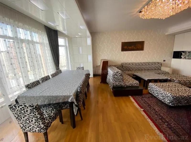 Kirayə verilir 4 otaqlı Mənzil Yeni tikili 180 m² Xətai r. - şəkil 10