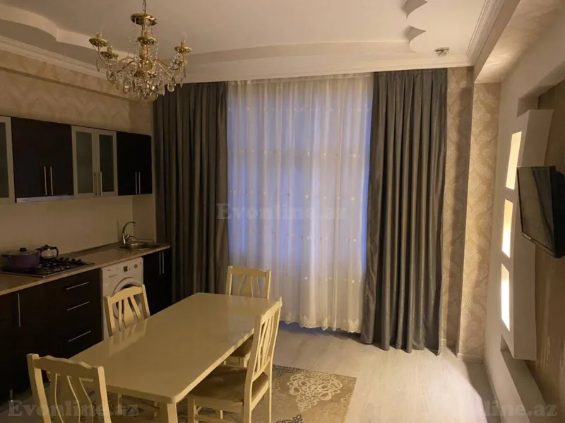Kirayə verilir 2 otaqlı Mənzil Yeni tikili 62 m² Xətai r. - şəkil 3