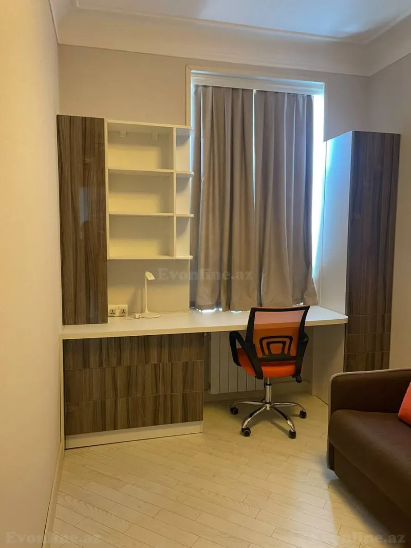 Kirayə verilir 3 otaqlı Mənzil Yeni tikili 80 m² Səbail r. - şəkil 3