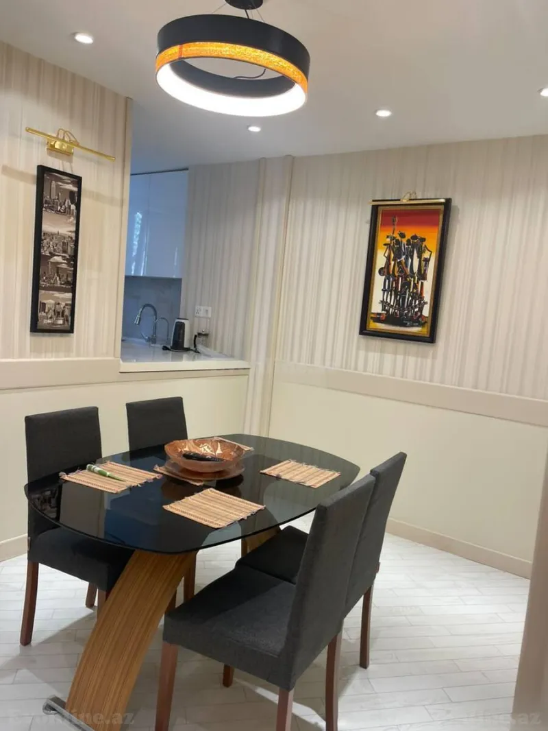 Kirayə verilir 3 otaqlı Mənzil Yeni tikili 80 m² Səbail r. - şəkil 7