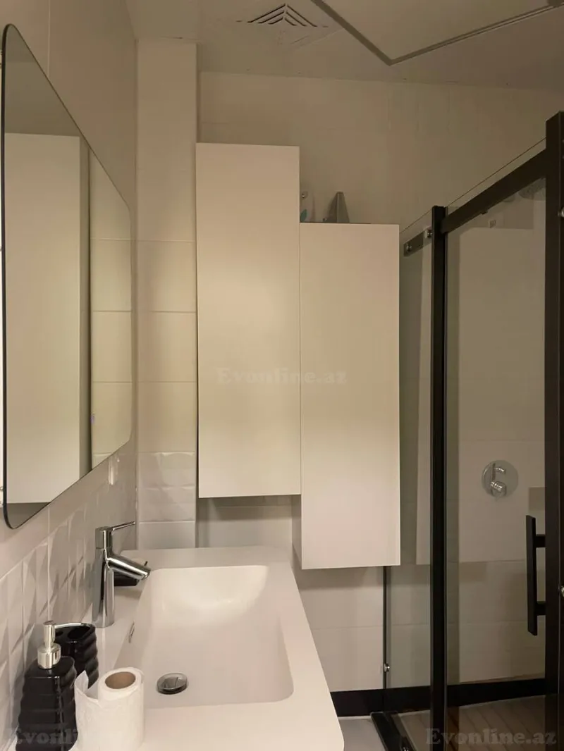 Kirayə verilir 3 otaqlı Mənzil Yeni tikili 80 m² Səbail r. - şəkil 18