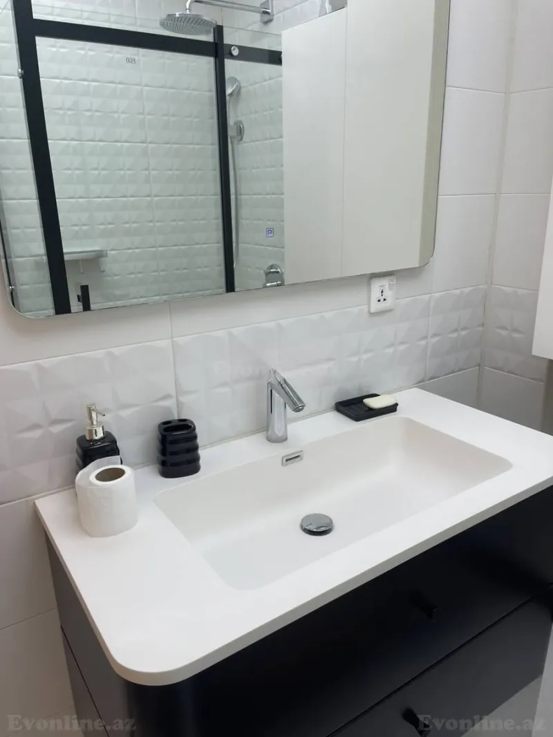 Kirayə verilir 3 otaqlı Mənzil Yeni tikili 80 m² Səbail r. - şəkil 22