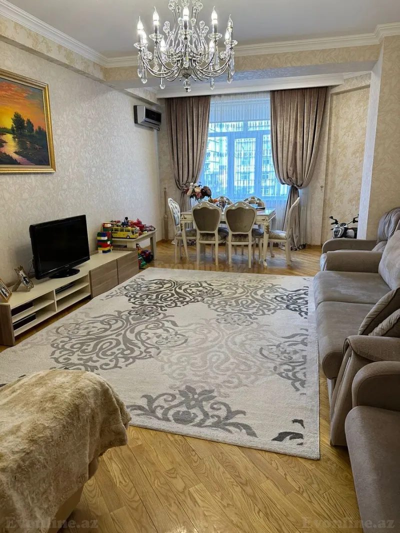 Kirayə verilir 3 otaqlı Mənzil Yeni tikili 135 m² Nəriman Nərimanov m. - şəkil 2