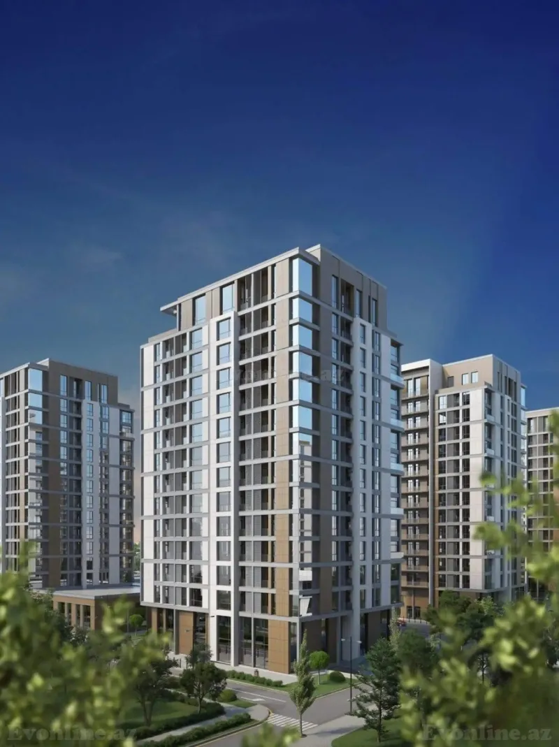 Satılır 3 otaqlı Mənzil Yeni tikili 120 m² 20 Yanvar m. - şəkil 2