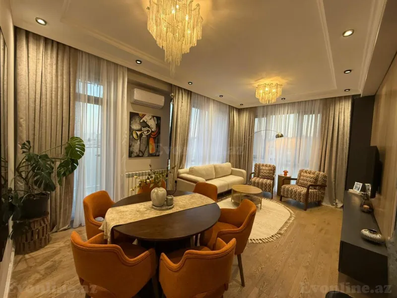 3 otaqlı Mənzil 95 m² Memar Əcəmi m. Satılır