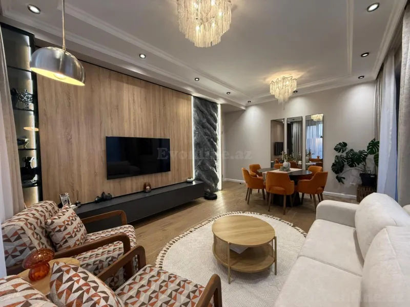 Satılır 3 otaqlı Mənzil Yeni tikili 95 m² Memar Əcəmi m. - şəkil 2