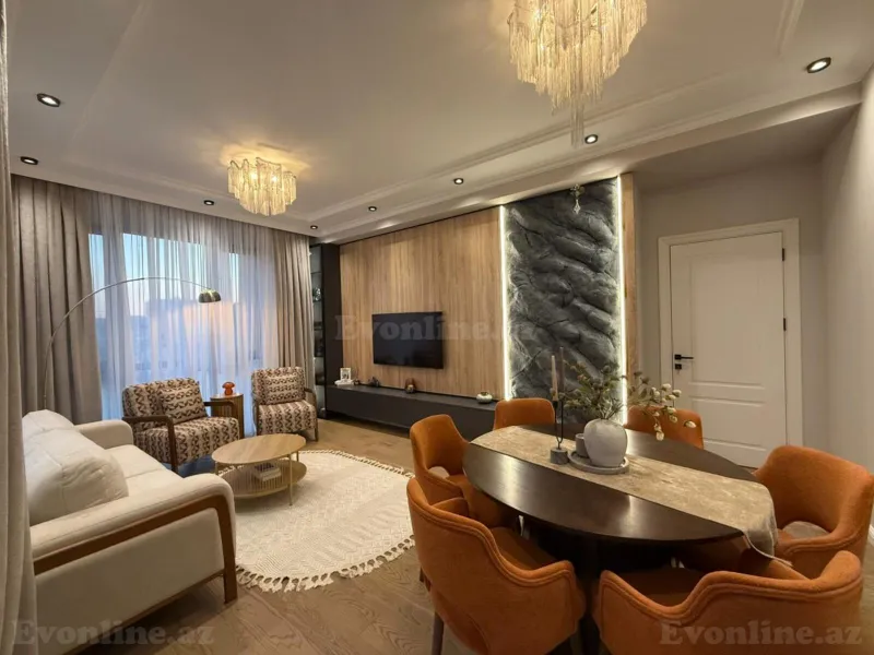 Satılır 3 otaqlı Mənzil Yeni tikili 95 m² Memar Əcəmi m. - şəkil 4
