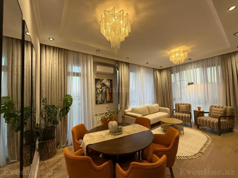 Satılır 3 otaqlı Mənzil Yeni tikili 95 m² Memar Əcəmi m. - şəkil 12