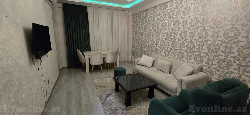 Kirayə verilir 2 otaqlı Mənzil Yeni tikili 60 m² Xətai r. - şəkil 2