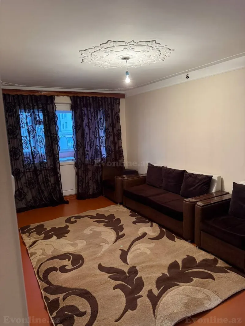 2 otaqlı Mənzil 55 m² Neftçilər m. Kirayə verilir
