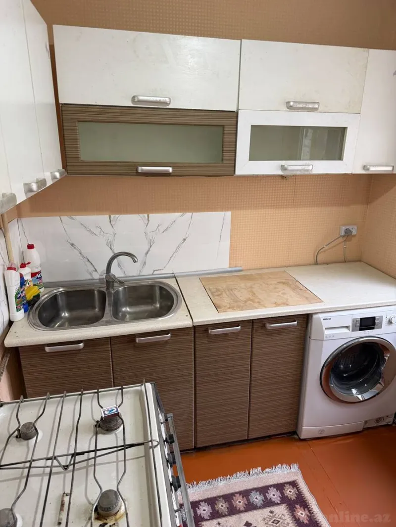 Kirayə verilir 2 otaqlı Mənzil Köhnə tikili 55 m² Neftçilər m. - şəkil 4