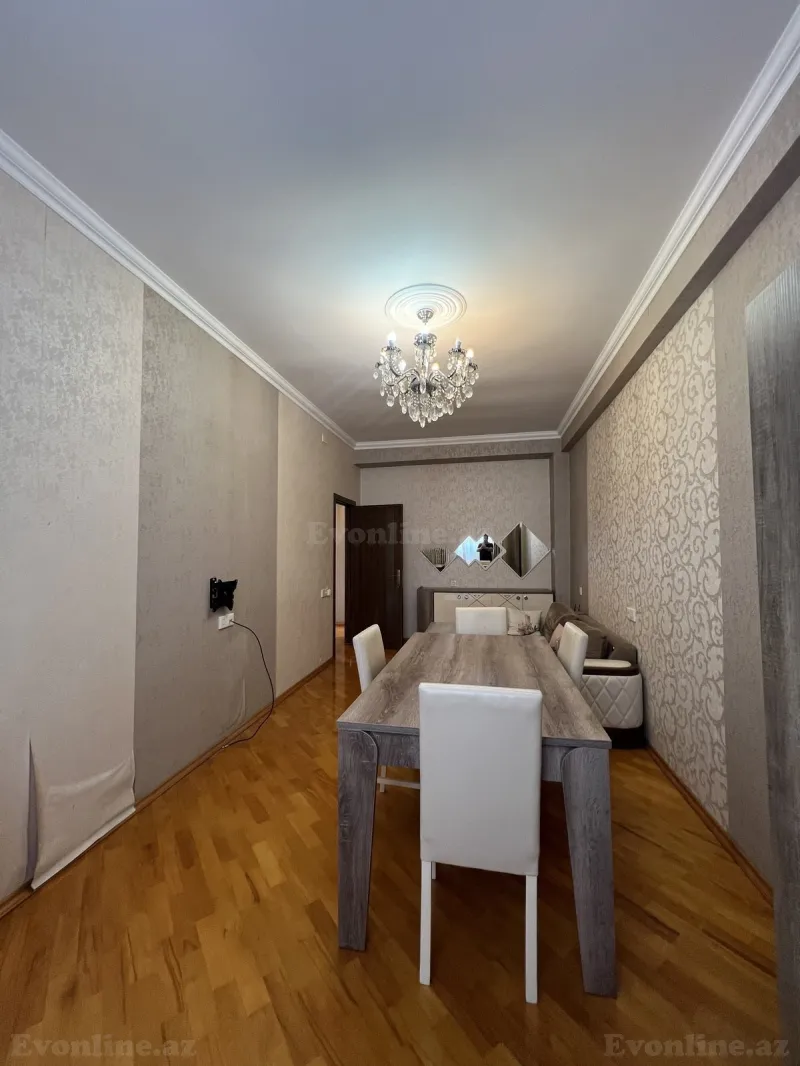 Satılır 2 otaqlı Mənzil Yeni tikili 86 m² İnşaatçılar m. - şəkil 2
