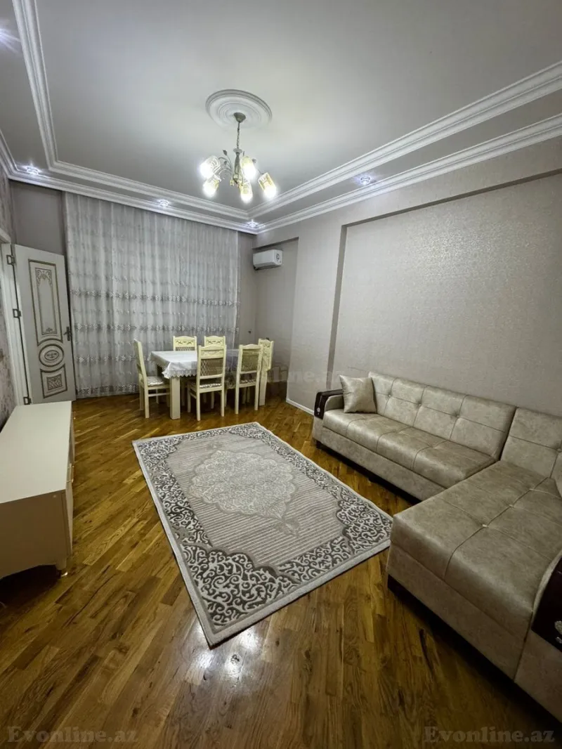 Kirayə verilir 2 otaqlı Mənzil Yeni tikili 80 m² Həzi Aslanov - şəkil 3
