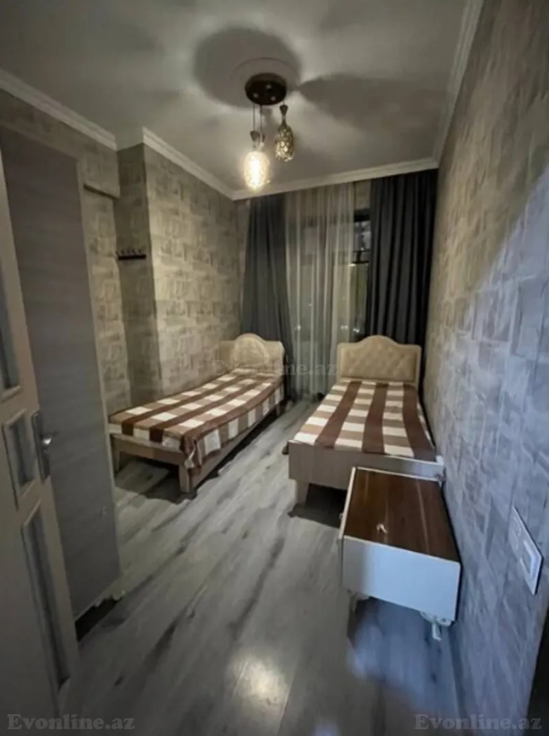Kirayə verilir 2 otaqlı Mənzil Yeni tikili 55 m² Nəsimi r. - şəkil 2