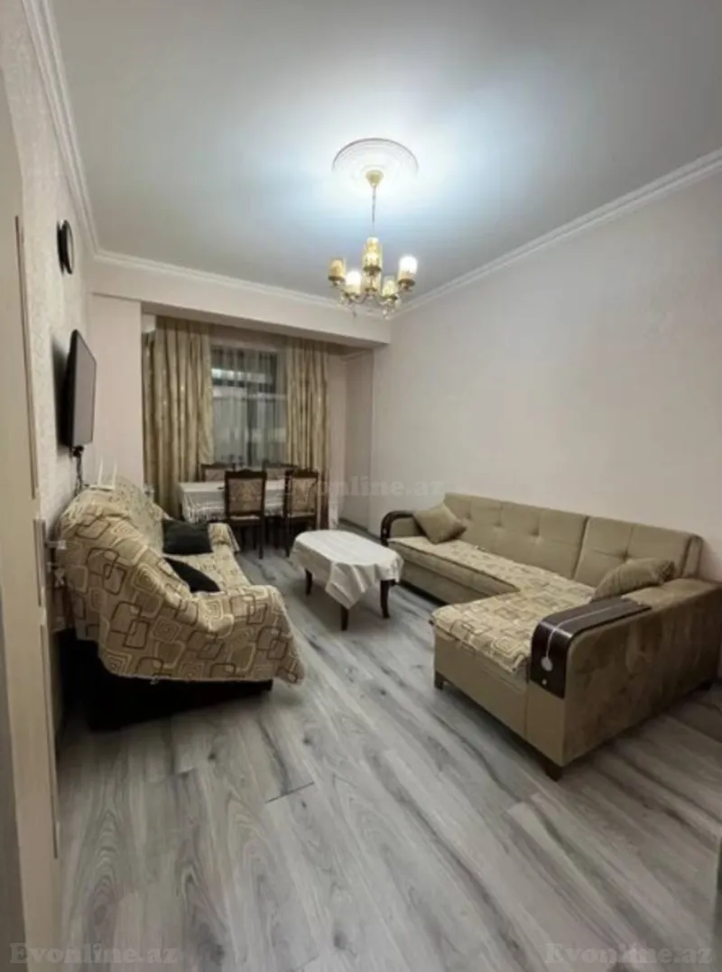 Kirayə verilir 2 otaqlı Mənzil Yeni tikili 55 m² Nəsimi r. - şəkil 4