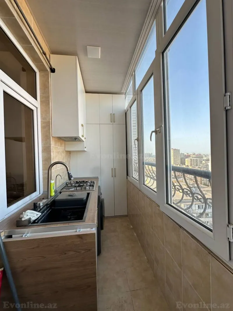 Satılır 3 otaqlı Mənzil Yeni tikili 102 m² İnşaatçılar m. - şəkil 14