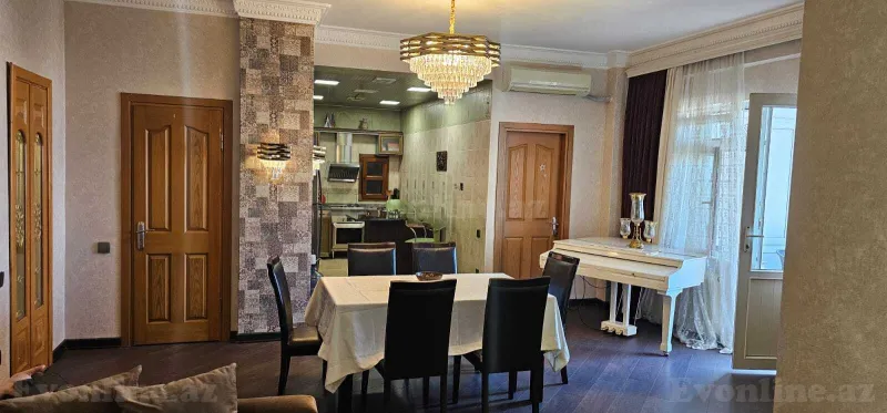 Kirayə verilir 3 otaqlı Mənzil Yeni tikili 110 m² Nərimanov r. - şəkil 3