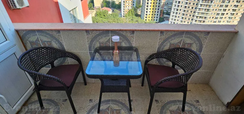 Kirayə verilir 3 otaqlı Mənzil Yeni tikili 110 m² Nərimanov r. - şəkil 6