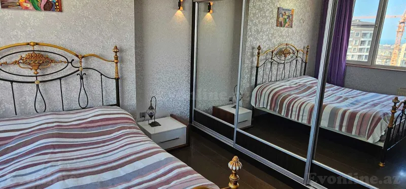 Kirayə verilir 3 otaqlı Mənzil Yeni tikili 110 m² Nərimanov r. - şəkil 11