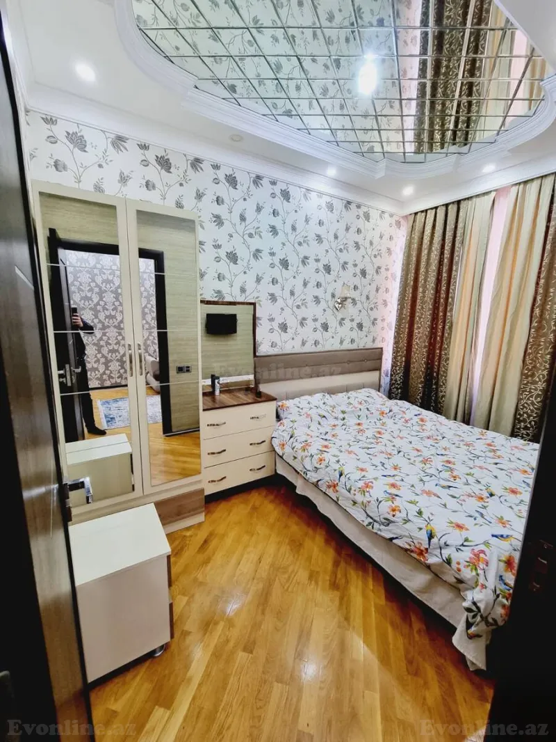 Kirayə verilir 2 otaqlı Mənzil Yeni tikili 75 m² Memar Əcəmi m. - şəkil 16