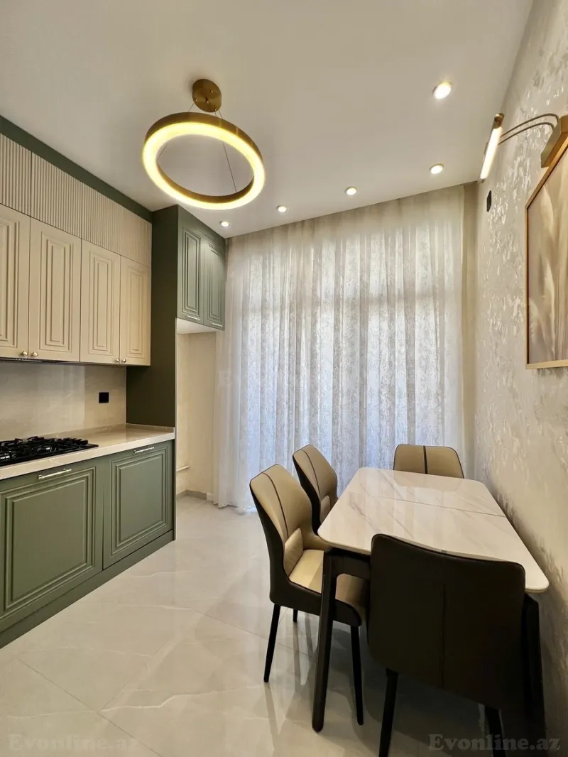 Satılır 3 otaqlı Mənzil Yeni tikili 91 m² Həzi Aslanov m. - şəkil 3