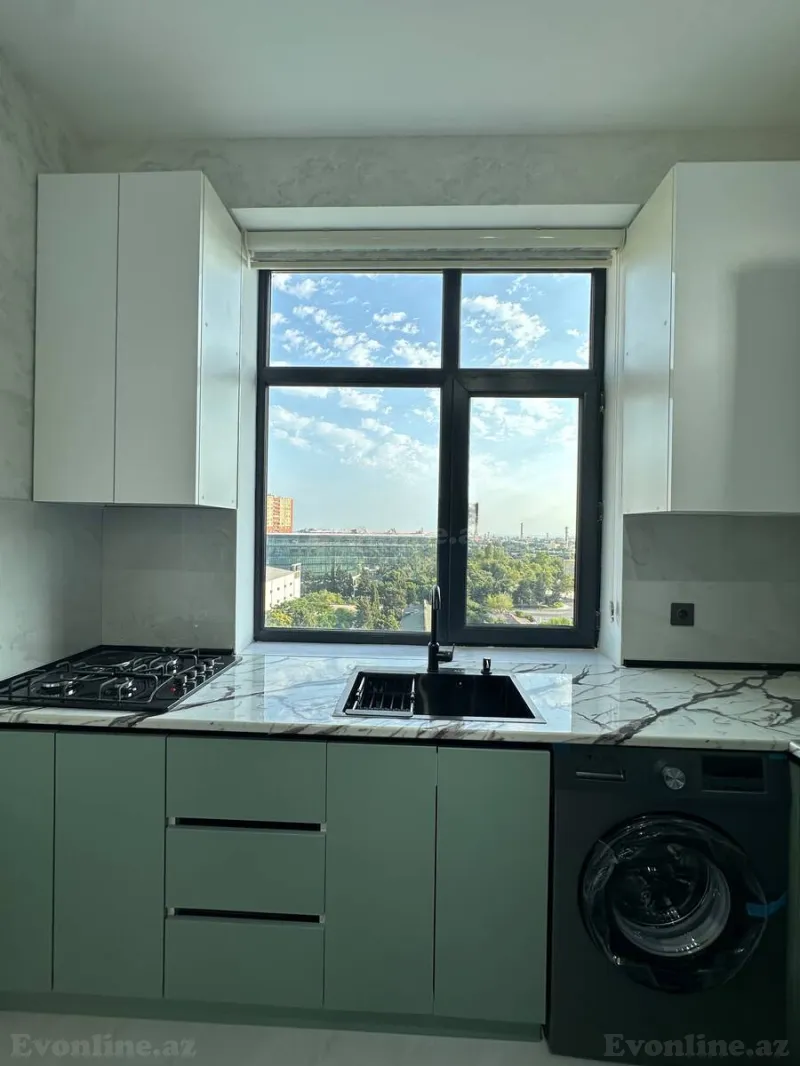 Satılır 2 otaqlı Mənzil Yeni tikili 52 m² Qara Qarayev m. - şəkil 9