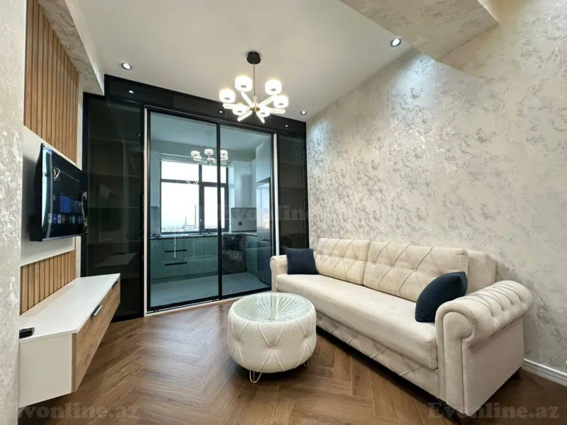 Satılır 2 otaqlı Mənzil Yeni tikili 52 m² Qara Qarayev m. - şəkil 22