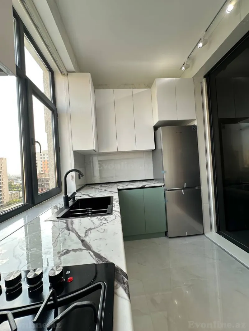 Satılır 2 otaqlı Mənzil Yeni tikili 52 m² Qara Qarayev m. - şəkil 26